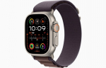 I&scaron;manusis laikrodis Apple Watch Ultra 2 GPS + Cellular, 49mm Titanium Case with Indigo Alpine Loop - Medium MRET3EL/A