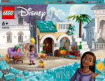 LEGO&reg; Disney Wish 43223 A&scaron;a Rosas mieste su A&scaron;os lėle, Valentino ožkos žaislu ir žvaigždės figūrėle, palinkėjimų filmas