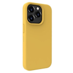 Evelatus iPhone 15 Pro Max Premium Soft Touch Silikoninis Dėklas Geltonas