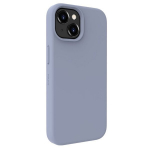 Evelatus Premium Magsafe Soft Touch silikoninis dėklas Apple iPhone 15 Levandų pilka