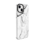 Evelatus MagSafe PC+TPU dėklas skirtas Apple iPhone 15 Marmurinis baltas
