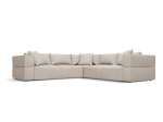 Sofa Milo Casa Esther, 285x285x78 cm, smėlio spalvos