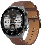I&scaron;manusis laikrodis Zaxer ZT3 Pro Max Black/Brown Leather