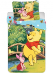 Vaiki&scaron;kas patalynės komplektas Disney Winnie the Pooh, 90&times;140, 3 dalių