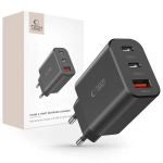 tinklo įkroviklis 2x USB A QC 3.0 &ndash; juodas