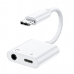 Digitalome Adapteris LCB-107 2in1 Type-C / AUX 3.5mm Type-C