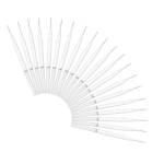 Mikro &scaron;epetėliai antakių laminavimui, 20 vnt