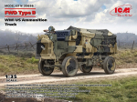 Klijuojamas modelis ICM 35656 WWI US Ammunition Truck FWD Type B 1/35