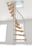 Spiraliniai laiptai Minka Suono Smart &Oslash;140 cm, Balti