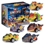 Dinozaurų formos automobilių rinkinys Dino Cars
