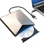 I&scaron;orinis CD/DVD įra&scaron;omasis įrenginys USB 3.0 USB-C aliumininėje dėžutėje