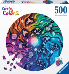 Dėlionė su zodiakais Ravensburger Circle of Colours Astrology, 500 d.