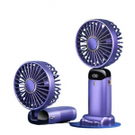 Mini Ne&scaron;iojamas Ventiliatorius Violetinis