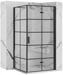 Re Molier Black 80x90 du&scaron;o kabina