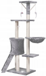 Kačių draskyklė, 138 cm, pilka