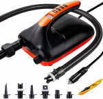 Elektrine pompa valtims, SUP baidarėms, irklentėms, čiužiniams, elektrinis siurblys, 12V, 20PSI