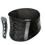 Nugaros įtvaras , juodas