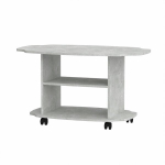 Žurnalinis stalas Twist, pilkas