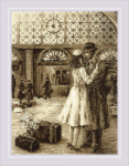 Siuvinėjimo kryželiu rinkinys Riolis Old Photo Riol2111, 30x40 cm
