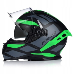 Moto &scaron;almas Vito Presto, žalias/juodas
