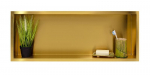 Viena lentyna WALL-BOX aukso spalvos 90x30x10 cm