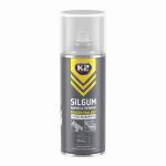 Elastinė pur&scaron;kiama guminė danga K2 Silgum, bespalvė, 400ml