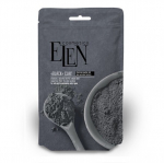 ELEN COSMETICS Juodo molio kaukė su aktyvuota anglimi ir alaviju, 40 g