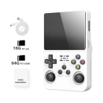 Data Frog R36S Retro delninis vaizdo žaidimų konsolė Linux sistema 3,5 colio IPS ekranas, ne&scaron;iojamas ki&scaron;eninis vaizdo grotuvas R35S Plus