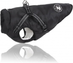 &Scaron;unų paltas Luowan, juodas