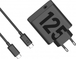 Įkroviklis ne&scaron;iojamam kompiuteriui Motorola USB įkroviklis 125 W 1x USB-C&reg; Power Delivery 3.0, juodas GaN, greitas įkroviklis