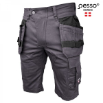 Darbo &scaron;ortai Pesso Twill Stretch, pilki, 46
