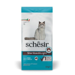 Schesir Sterilised & Light Fish sterilizuotoms katėms su žuvimi, 10 kg