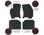 Guminiai kilimėliai CITROEN C4 PICASSO 2006-2013
