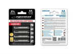 Esperanza EZA106 Įkraunama baterija Ni-MH AA 2600MAH x4