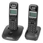 Panasonic KX-TG2512PDT, juodas