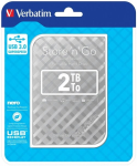 I&scaron;orinis kietasis diskas Verbatim Store & Go GEN 2 2.5inch 2TB USB 3.0