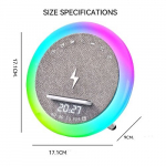 RGB LED Belaidė garso kolonėlė, belaidis pakrovėjas,radijas KP-577