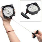 Sodo įrankiai, universalus krūmapjovės starteris &ndash; pakaitinė dalis kirptuvui, styginiams trimeriams (juoda)