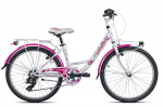 Vaikių dviratis 24 colių Torpado KELLY T611A (ūgiui 130&ndash;150 cm)