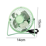 Bathroom fans,Portable USB Fan | Mini Table Fan with Adjustable 360&deg; Angle, Perfect for Home or Office Use,Green