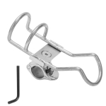 Other fishing accessories,Fishing Rod Holder Marine Grade 316 Stainless Steel Rail Mount Fishing Pole Socket Bracket for 25mm Tube Ships Yachts,