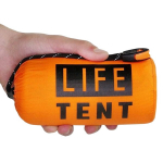 Tourist equipments, clothes and shoes care products,Emergency Survival Shelter - Tube Tent, Waterproof Tarp with Survival Whistle for Camping & Hiking,
