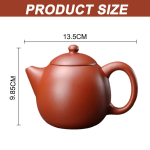 Coffee pots, teapots,Clay Teapot Zisha Pot - Chinese Yixing Purple Clay Tea Infuser Xishi Pots for Loose Tea Brewing,