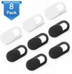 Security cameras,Ultra-Thin Webcam Cover - Privacy Protector for Laptop, PC & Smartphone (Set of 8),