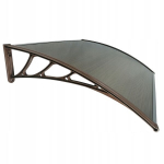 Stogelis vir&scaron; durų Metal-gum, 120x100 cm, rudas