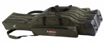 Mikado 12003G standus trijų skyrių me&scaron;kerių dėklas, 150 cm, pamink&scaron;tintas, žalias