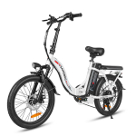 Elektrinis dviratis Samebike CY20 20'', baltas
