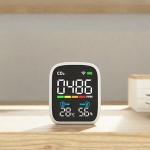 1SET &bdquo;WiFi&ldquo; infraraudonųjų CO2 monitoriaus anglies dioksido monitorius NDIR jutiklio anglies dioksido detektorius ABS CO2 Detektorius-AS parodytas-