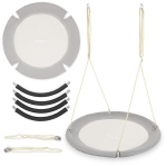 Sūpynės Gandro lizdas HyperMotion, 100 cm, pilkos