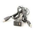 Automobilių valtis "pasidaryk pats" praplovimo montavimo lizdo tipas USB C sąsaja Automatinis prietaisų skydelio prailginimas Keltuvas Maitinimo kabelis